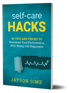 self-care hacks by jayson sime book